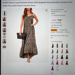 Women's Casual Summer Maxi Dress